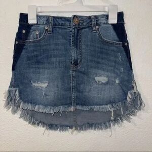 One Teaspoon 2020 High Waist Mini Skirt